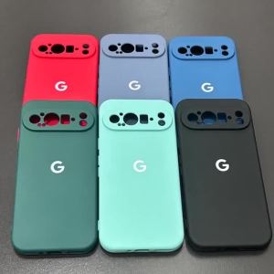 Premium Skin-Feel Soft Silicone Phone Case For Google Series Pixel 10A 10/9 Pro XL 8/7 Pro 9A 8A 7A Shockproof Protection Cover