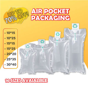 Wahaha 1PCS Inflatable Air Packaging Buffer Bag | Air Pillow Bag Shoes Bag Box Packaging | Air Bantal Packaging | Glass Bottle Protector Bag | Air Bubble Pouches | Bubble Pack Vacuum Compressed Bag | Shockproof Air Cushion Bubble Pouches 填充袋气泡袋