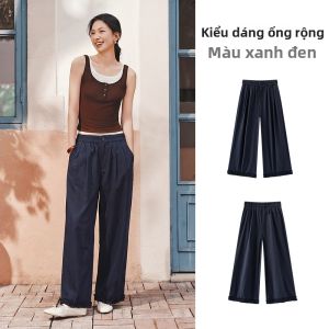 Semir | Quần Lửng Phóng Rộng Thêu Sơ Mi