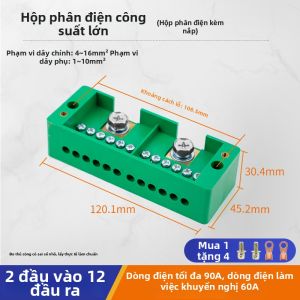 kuicc | Hộp Chia 8 Cổng Điện Công Suất Cao 220V