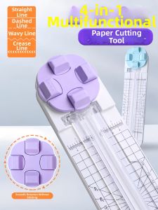 Qianyi | Multi-function Sliding & Perforated Cutting Paper Cutter