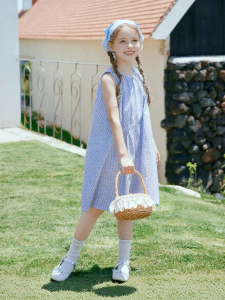 XIANGYING | Sleeveless Stylish Girls Dress