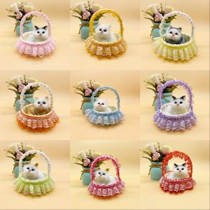 Interactive Plush Cat Toy Doll Realistic Animal Plaything Childrens Gift Birthday Simulation Kitty Toy Doll Talks