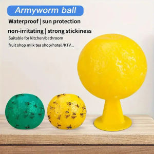 🔥🔥🔥SHPYHT Sticky Traps Flying Insects Traps Ball Effective Fly Catcher Killer Fruit Fly Killer For Plants Catching Fruit Insects