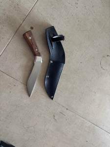 มีดงอ 5นิ้วรวมปอกหนัง(ขอคืนเงินได้แต่ต้องคืนสินค้าก่อนนะคะ)