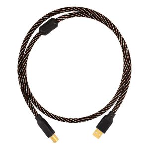 Cáp USB OTG YYAUDIO HIFI 6N OFC Type A To B Cáp USB Đực Cho Loa Máy Tính Bộ Giải Mã Âm Thanh DAC Card Âm Thanh Cáp Chống Nhiễu