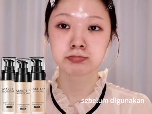 Concealer Foundation Liqyid Foundation Tahan Lama 40g Penyembunyi Makeup telanjang putih Memotong untuk waktu yang lama tanpa membuang makeup Krim isolasi BB krim anti-air