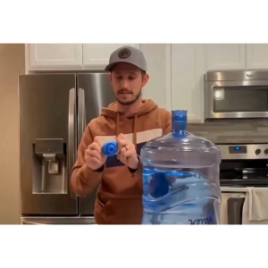 Tutup Galon Air Dispenser Silikon Anti Tumpah Penutup Botol Silikon BR127 Food Grade Reusable