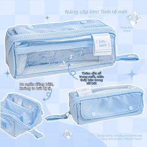 RosyPosy | Vỏ Bút Dung Lượng Lớn Cho Học Sinh Sử Dụng