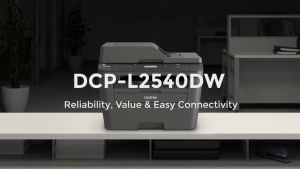 Brother DCP L2540DW Mono Multi Function Photocopy Xerox Laser Printer
