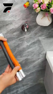 Sambungan Kran Air Fleksibel Adaptor Connector Konektor Selang Penyambung Keran Air Wastafel Dapur Cuci Piring Kamar Mandi Bahan Silikon Stainlees Steel Bisa Diputar 360 Derajat Anti Bocor Rembes Kusut Mudah Dipasang 20CM 50CM Praktis Tahan Lama Original