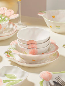 YICHEN | Fresh Style Ceramic Tableware Set Underglaze Colored