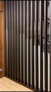 KISI KISI PEMBATAS RUANGAN TINGGI 2.9m/SEKAT RUANGAN/ SEKAT RUANGAN MOTIF KAYU