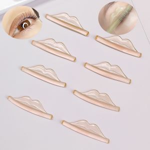 PERMANIA 8Pc C Curl Silicone Eyelash Perm Pads Sticky Lashes Rod Shield Lifting 3D Eyelash Curler Accessories Makeup Tools