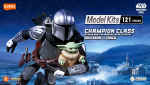Kidztime x Blokees Star Wars Champion Class Series Collectible Figure - Darth Vader/Stormtrooper/HAN SOLO/Luke Skywalker
