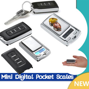 Portable Mini Digital Pocket Scales for Gold Sterling Jewelry Gram Balance Weight Electronic Scales