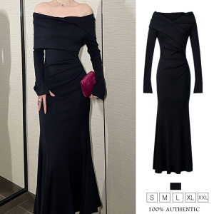 ZYHT Eravogue Womens Dresses Long Sleeve Dresses One Shoulder Dresses Long Dresses Formal Occasion Dresses Party Evening Dresses Work Dresses Birthday Party Dresses 45026