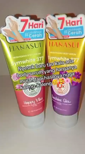 Hanasui Brightening Body Serum - Body Serum With Symwhite377 + Glutathione Mencerahkan & Menghidrasi Kulit | Body Lotion | Body Cream