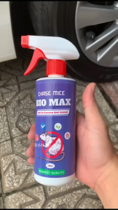 2 Chai Xịt Đuổi Chuột Bio MAX 500 ML Công Nghệ Đức - Không Mùi Nguồn Gốc Thảo Mộc An toàn Xua Đuổi Chuột Gián Côn Trùng