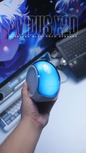 AVIDUS X20 MINI Bluetooth Speaker 1800mAh Connect To Phone With LED Colorful Lights Outdoor Portable Wireless Speaker