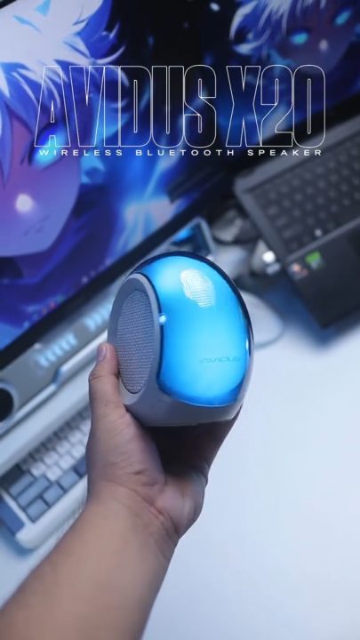 AVIDUS X20 MINI Bluetooth Speaker 1800mAh Connect To Phone With LED ...