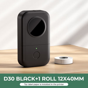 Máy In Nhãn Nhiệt Không Dây Bluetooth Zodzi D30 Không Cần Mực Dán Nhãn Tự Dính Dùng Cho Việc In Mã Vạch Mã QR Băng Dính DIY