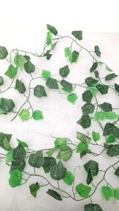 Seuntai Daun Artificial Dua Warna Anggur Lotus Ivy Lamaran Pernikahan - AL90