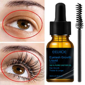 Nourishing Fluid Repair Thick Eyelashes Growth Treatments maskara Natural Castor mascara Growth Effective in 7 Days Liquid Eyebrow Essence Liquid Growth Liquid canmake nourishes the slender and thick eyelashes