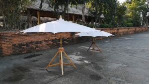 2.40 เมตร ร่มผ้าดิบ