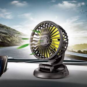 vido | Foldable Rotating Single-Head Car Fan 12V 24V