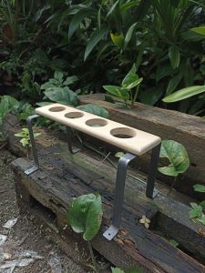 (Modern) plong telur duduk alat ukur telur ayam dan bebek grade abcd kayu model duduk kaki murah berkualitas kayu dan besi