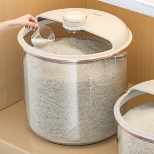 Hộp Đựng Gạo Kín Chống Thấm Nước Chống Côn Trùng Hộp Đựng Bột Mì Hộp Đựng Thức Ăn Cho Mèo Hộp Đựng Gạo Kiểu Dáng Scandinavia Dung Tích Lớn Hơn 5L