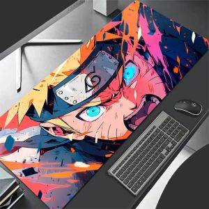 Bandai | N-narutoS Mouse Pad Gaming Carpet Anime Keyboard Pads Rug PC Mousepad XXL Mouse Pads Laptop Extended Desk Mat for LOL Gamer Gift