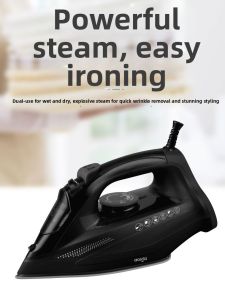 Aolga | Temperature Adjustable Steam Household Portable Handheld Electric Iron Dry & Wet Use