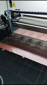 ID Card Custom Nama & Logo Model Terbaru Kulit Asli Quiser Nametag