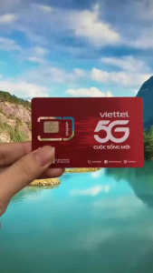 Sim 5G Viettel Trọn Gói 1 Năm 12T5G125 - Gói Cước Cao Nhất Của Viettel 500GB/tháng ( 17GB/ngày ) Data Tốc Độ Cao Dùng Mạng Thả Ga . FREESHIP - CHƯA KÍCH HOẠT.