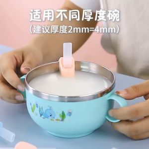 EZYLITTLES Kid Silicone Drinking Straw with Buckle Multipurpose Used Soup Food Straws Baby Learning Drink Water