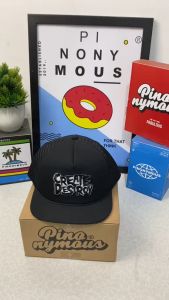 Trucker Hat Visor Pendek Omidoki Hitam Topi Jaring Pria Distro Original