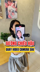 Gương Selfie Camera Sau Gương Chụp Hình Kẹp Điện Thoại Mini Độ Nét Cao Giá Rẻ Hello Store