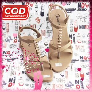 sandal kepang wanita terbaru 2023