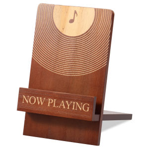 Now Playing Vinyl Record Stand Wood Vinyl Record Holder Vintage Record Holder Stand Decorative Vinyl Record Holder Display