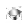 Rice Washer Strainer Bowl Stainless SteelRice Washing Bowl Rice Sieve Colander Fruit And Vegetable Strainer Kitchen Tools. 