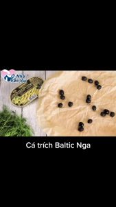 Date 04/28 Cá Trích Baltic Ngâm dầu Hiệu GlAVPRODUCT 175G nhập khẩu Nga