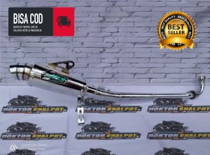 Knalpot Racing JRM muffler Jupiter / supra / vega / force / smash / shogun / revo / netral