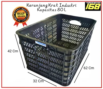 Keranjang Barang Krat Keranjang Tumpuk Organizer