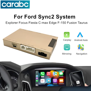 CARABC Wireless Carplay Android Auto Mirror Link For Ford Sync2 System Explorer Focus Fiesta C-max Edge F-150 Fusion Taurus