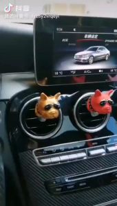 Pengharum Ruangan Parfum Mobil Anjing Lucu Interior