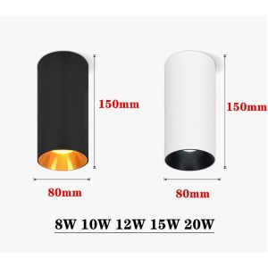 Đèn LED âm trần Đèn trần Spotlight gắn bề mặt đèn âm trần cho Phòng ngủ phòng khách nhà Chiếu Sáng Đèn dạng thanh