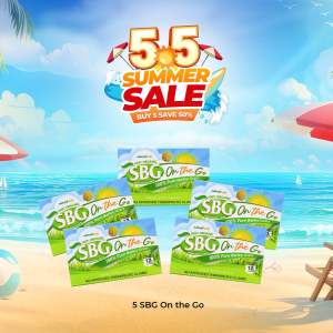 [5.5 Promo] Salveo Barley Grass On-The-Go (12 Sachets per box)