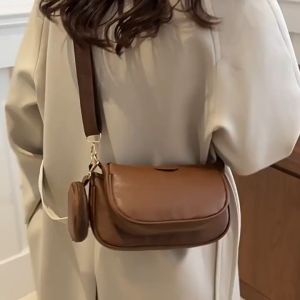 1785 3 in 1 ( READY STOCK ) PU SLING BAG EU FASHION HOUSE